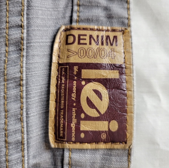 Vintage L.E.I. Women's Blue Jeans Dungarees Pants Size 11 Light Wash Great Cond. - Picture 9 of 11